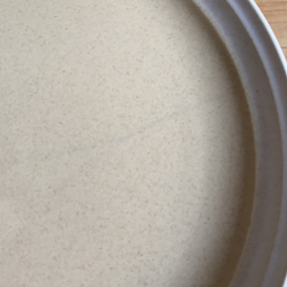 2 large Platters by Mikasa Stoneware Japan Homespun Sea Sand J7802 - Picture 8 of 9